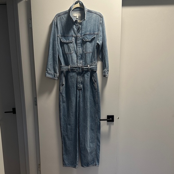 Denim Forum Margot Utility Classic jumpsuit - Picture 2 of 3